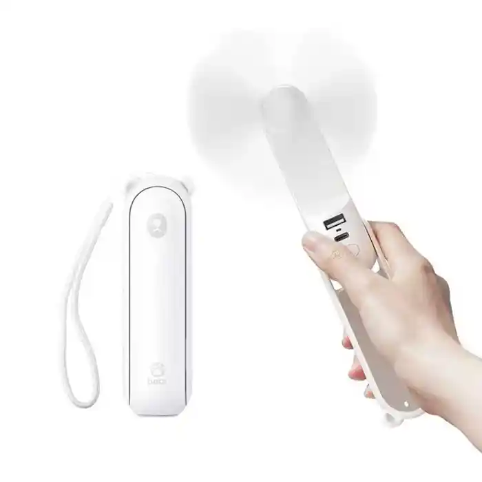 JISULIFE F8 Handheld Mini Fan 2000mAh